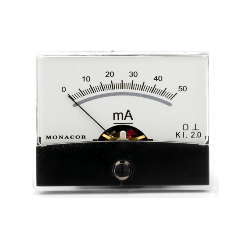 Monacor PM-2/50MA Mierniki z ruchomą cewką